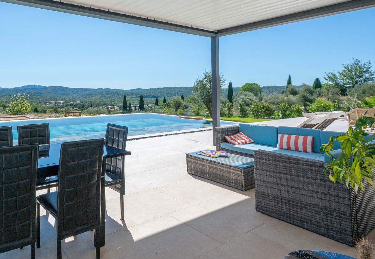 Villa in Montauroux -  Luxusvilla Belletoile, 8 persons, Aussicht, Montauroux